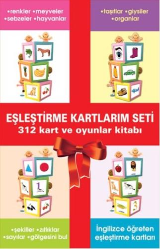 Eşleştirme Kartlarım Seti 312 Kart ve Oyunlar Kitabım