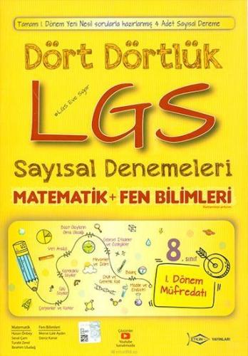 Etkin Dört Dörtlük LGS Sayısal Denemeleri (24,00 TL)