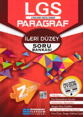 Evrensel 8. Sınıf LGS İleri Düzey Z Serisi Paragraf Soru Bankası (Yeni