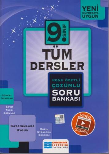 Evrensel 9. Sınıf Tüm Dersler Konu Özetli Soru Bankası (Yeni)