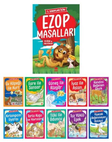 Ezop Masalları(10 Kitap+Soru Kitapçığı)