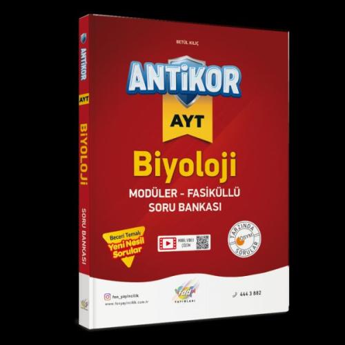 FDD AYT Antikor Biyoloji Soru Bankası