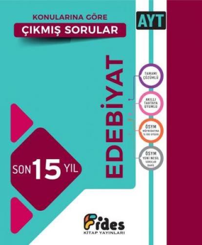 Fides AYT Edebiyat Son 15 Yıl Konularına Göre Çıkmış Sorular