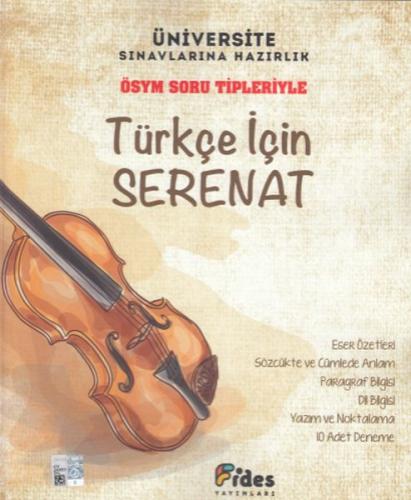 Fides ÖSYM Soru Tipleriyle Türkçe İçin Serenat (Yeni)