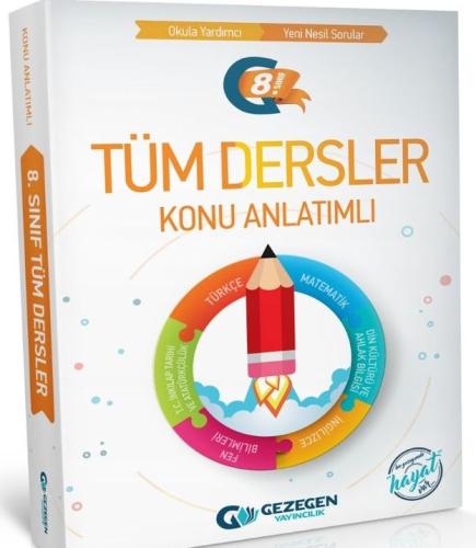 Gezegen 8. Sınıf Tüm Dersler Konu Anlatımlı (Yeni)