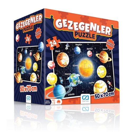 Gezegenler Eğitici Puzzle (CA.5026)