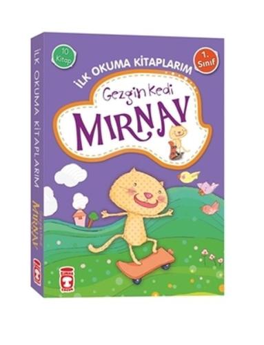 Gezgin Kedi Mırnav - İlk Okuma Kitaplarım Set (10 Kitap Takım)