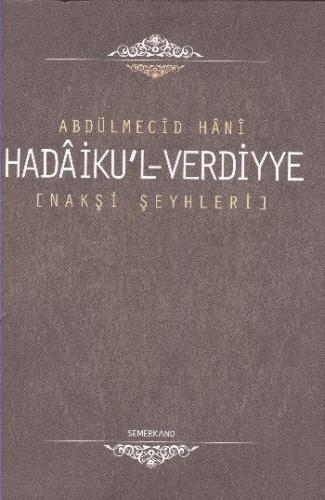 Hadaiku'l-Verdiyye / Nakşi Şeyhleri