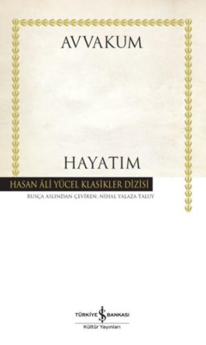 Hayatım - Hasan Ali Yücel Klasikleri (Ciltli)