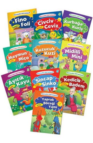 Hikayelerle Dini Değerler Set (10 Kitap Takım)