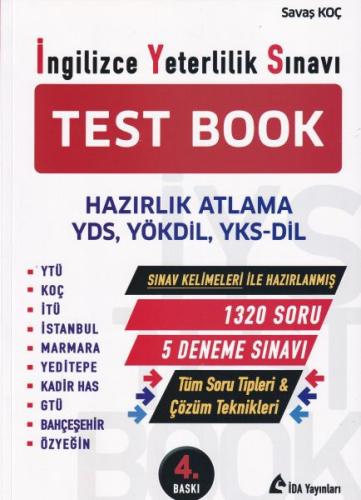 İda Yayınları İngilizce Yeterlilik Sınavı Test Book