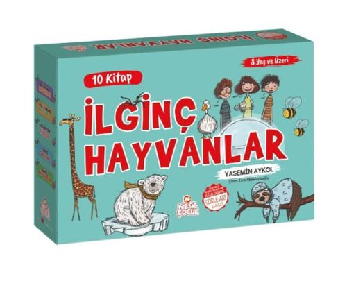 İlginç Hayvanlar(10 Kitap)