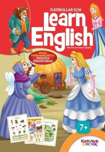 İlkokullar İçin Learn English - Kırmızı