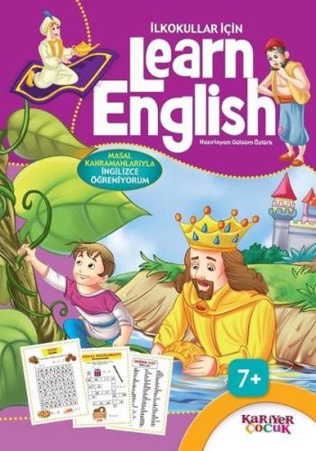 İlkokullar İçin Learn English - Mor