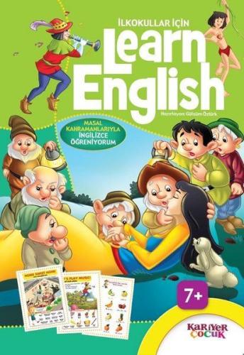 İlkokullar İçin Learn English - Yeşil