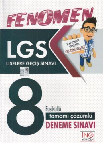 İnovasyon LGS Fenomen Tamamı Çözümlü 8 Deneme Sınavı (Yeni)