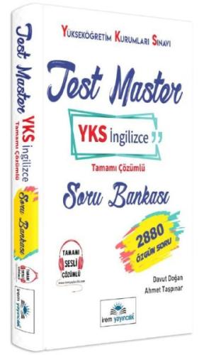 İrem Test Master YKS İngilizce Tamamı Çözümlü Soru Bankası