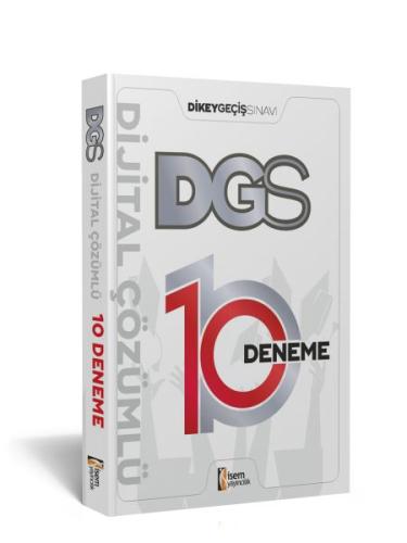 İsem 2021 DGS Dijital Çözümlü 10 Deneme