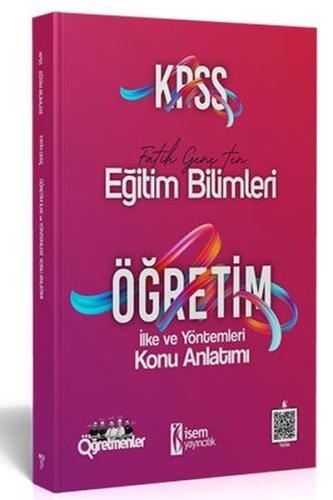 İsem 2021 KPSS Eğitim Bilimleri Öğretim İlke ve Yöntemleri Konu Anlatı