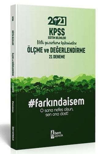 İsem 2021 KPSS Eğitim Bilimleri Ölçme ve Değerlendirme 21 Deneme