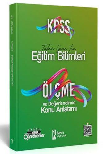 İsem 2021 KPSS Eğitim Bilimleri Ölçme ve Değerlendirme Konu Anlatımı (