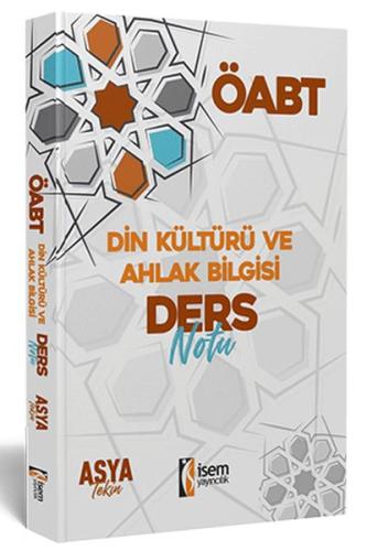 İsem 2021 KPSS ÖABT Din Kültürü ve Ahlak Bilgisi Öğretmenliği Ders Not