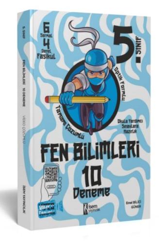 İsem Yayıncılık 2023 5. Sınıf Fen Bilimleri 10 Deneme