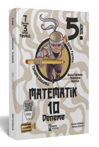 İsem Yayıncılık 2023 5. Sınıf Matematik 10 Deneme