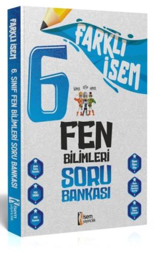 İsem Yayıncılık 2024 Farklı İsem 6.Sınıf Fen Bilimleri Soru Bankası