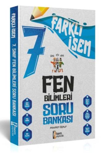 İsem Yayıncılık 2024 Farklı İsem 7.Sınıf Fen Bilimleri Soru Bankası