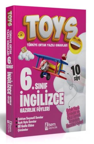 İsem Yayıncılık 2024 Toys 6. Sınıf İngilizce Hazırlık Föyleri