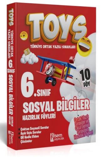 İsem Yayıncılık 2024 Toys 6. Sınıf Sosyal Bilgiler  Hazırlık Föyleri