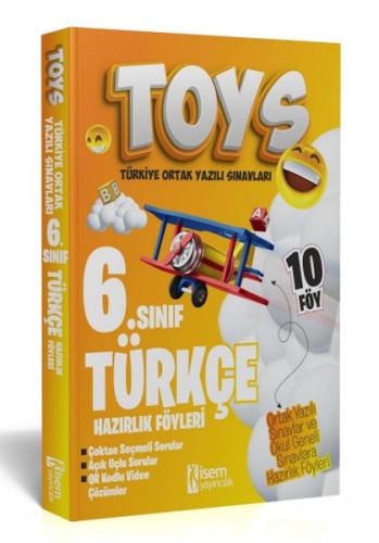 İsem Yayıncılık 2024 Toys 6. Sınıf Türkçe Hazırlık Föyleri