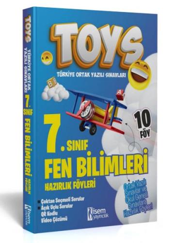 İsem Yayıncılık 2024 Toys 7. Sınıf Fen Bilimleri Hazırlık Föyleri