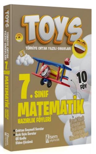 İsem Yayıncılık 2024 Toys 7. Sınıf Matematik Hazırlık Föyleri