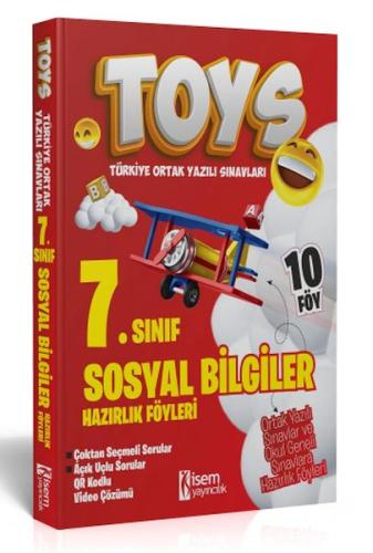 İsem Yayıncılık 2024 Toys 7. Sınıf Sosyal Bilgiler  Hazırlık Föyleri