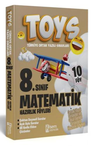 İsem Yayıncılık 2024 Toys 8. Sınıf Matematik Hazırlık Föyleri