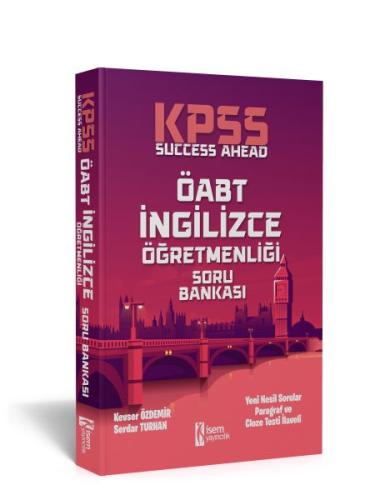 İsem Yayıncılık ÖABT İngilizce Success Ahead Soru Bankası Çözümlü