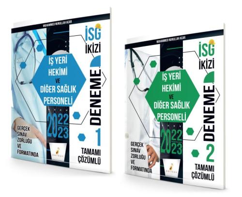 İSG İkizi İş Yeri Hekimi ve Diğer Sağlık Personeli 2 Özgün Deneme Sına