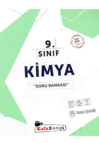 Kafa Dengi 9. Sınıf Kimya Soru Bankası (Yeni)