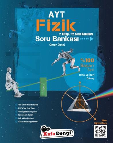 Kafa Dengi AYT Fizik Soru Bankası 2. Kitap Orta ve İleri Düzey