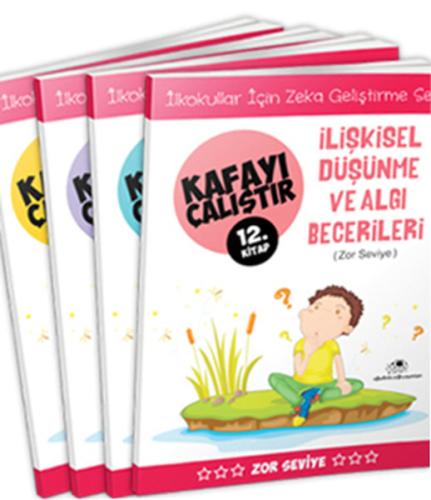 Kafayı Çalıştır Seti (Zor Seviye) - 4 Kitap Takım