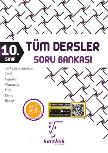 Karekök 10. Sınıf Tüm Dersler Soru Bankası (Yeni)