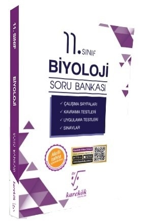 Karekök 11. Sınıf Biyoloji Soru Bankası (Yeni)