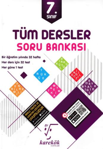 Karekök 7. Sınıf Tüm Dersler Soru Bankası (Yeni)