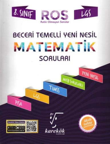 Karekök 8. Sınıf LGS Beceri Temelli Yeni Nesil Matematik Soruları (Yen