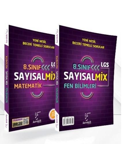 Karekök 8. Sınıf LGS Sayısalmix Matematik - Fen Bilimleri (Yeni)