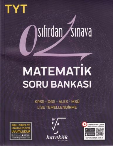 Karekök TYT Sıfırdan Sınava Matematik Soru Bankası (Yeni)