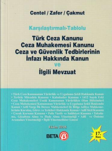 Karşılaştırmalı -Tablolu Türk Ceza Kanuna Ceza