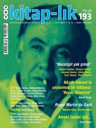 Kitap-lık Sayı 193 - İki Aylık Edebiyat Dergisi